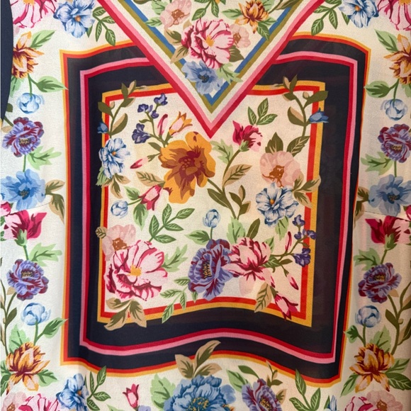 Jealous Tomato Floral Print Blouse - Multicolor - Picture 3 of 8